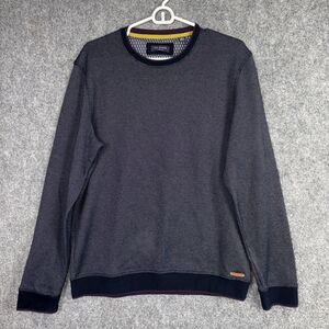 Ted Backer Sweater  Mens 4 L Black  Pullover casual Preppy